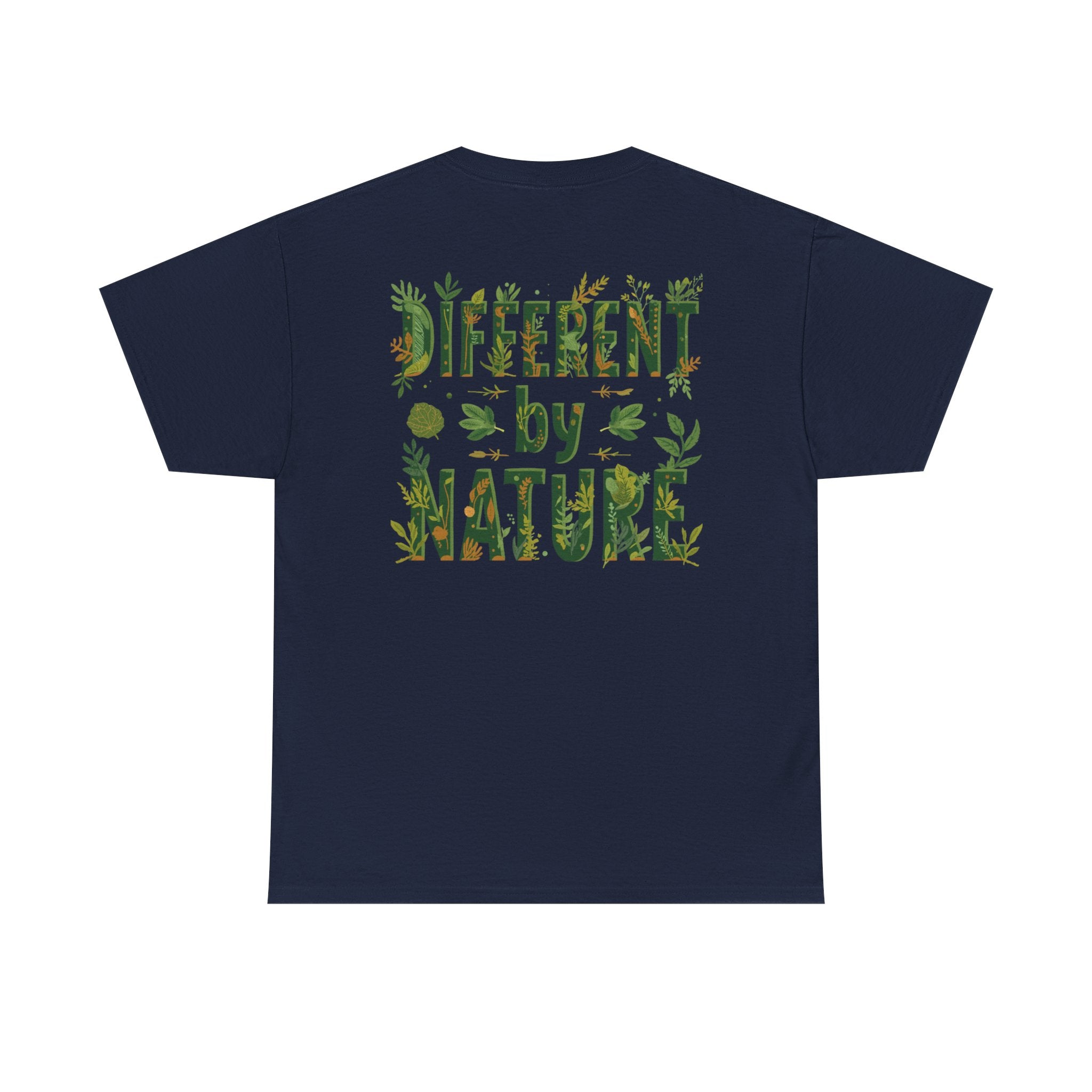 Different By Nature T-Shirt — Botanical Graphic Tee