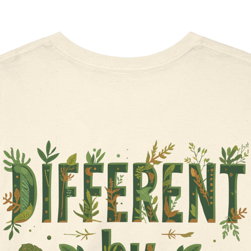 Different By Nature T-Shirt — Botanical Graphic Tee