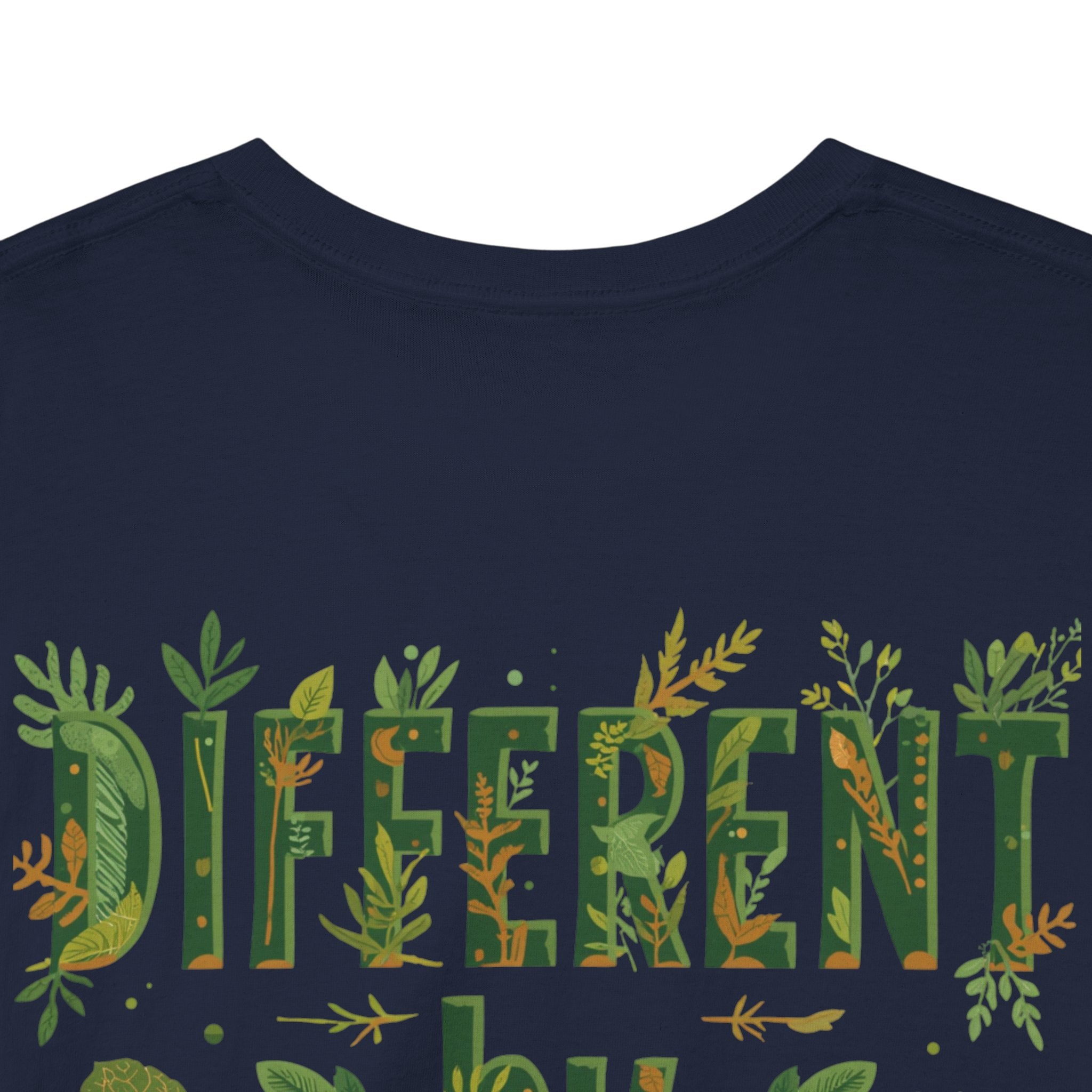 Different By Nature T-Shirt — Botanical Graphic Tee