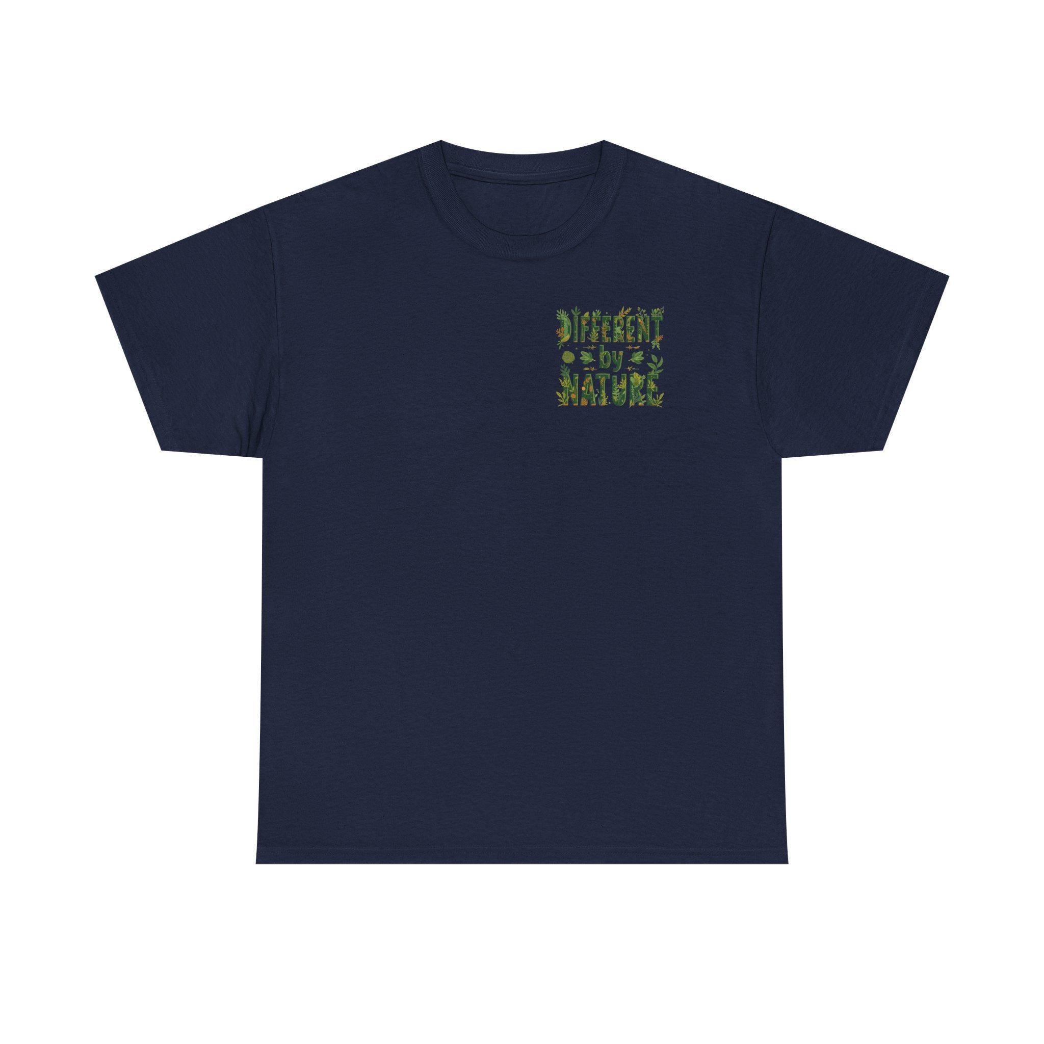 Different By Nature T-Shirt — Botanical Graphic Tee