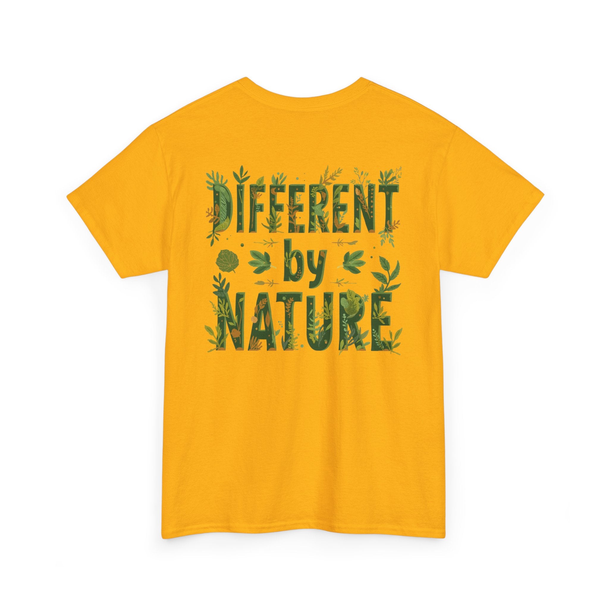Different By Nature T-Shirt — Botanical Graphic Tee
