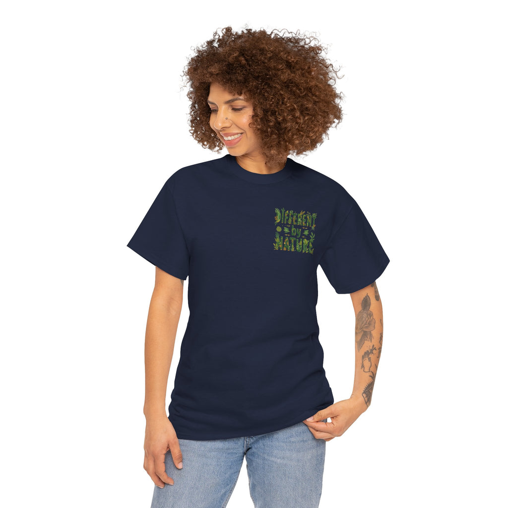 Different By Nature T-Shirt — Botanical Graphic Tee