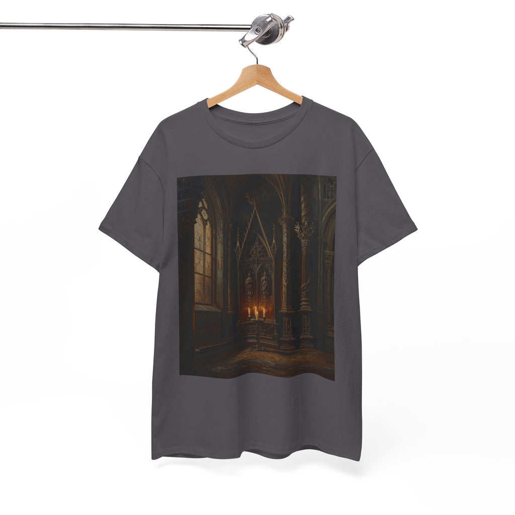 Gothic Cathedral Candlelight T-Shirt