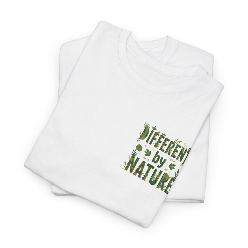 Different By Nature T-Shirt — Botanical Graphic Tee