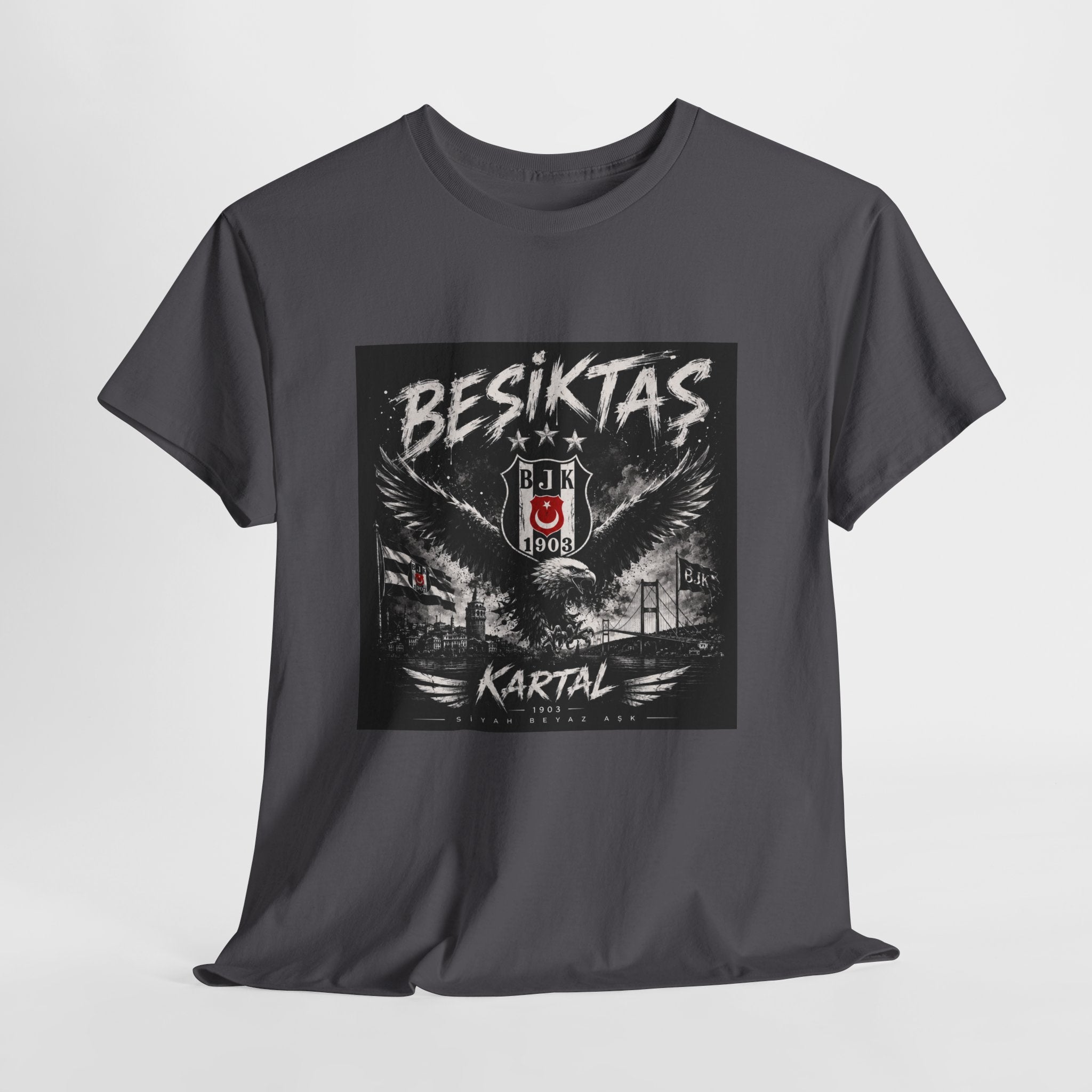 Beşiktaş Kartal T‑Shirt — Turkish Football Club Graphic Tee
