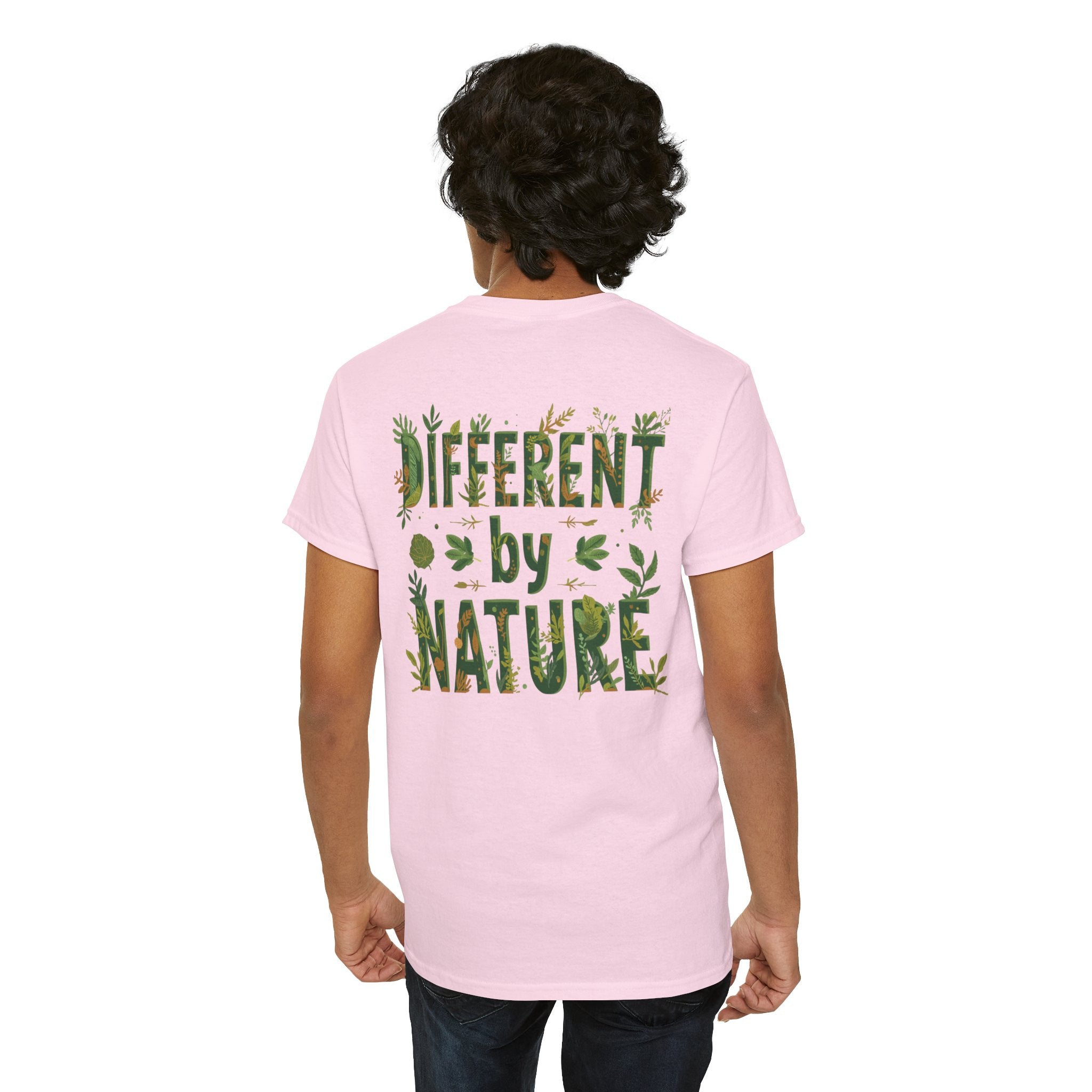 Different By Nature T-Shirt — Botanical Graphic Tee