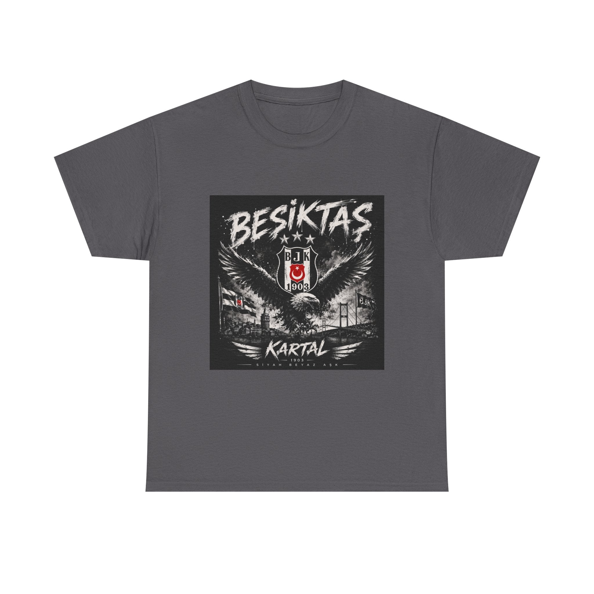 Beşiktaş Kartal T‑Shirt — Turkish Football Club Graphic Tee