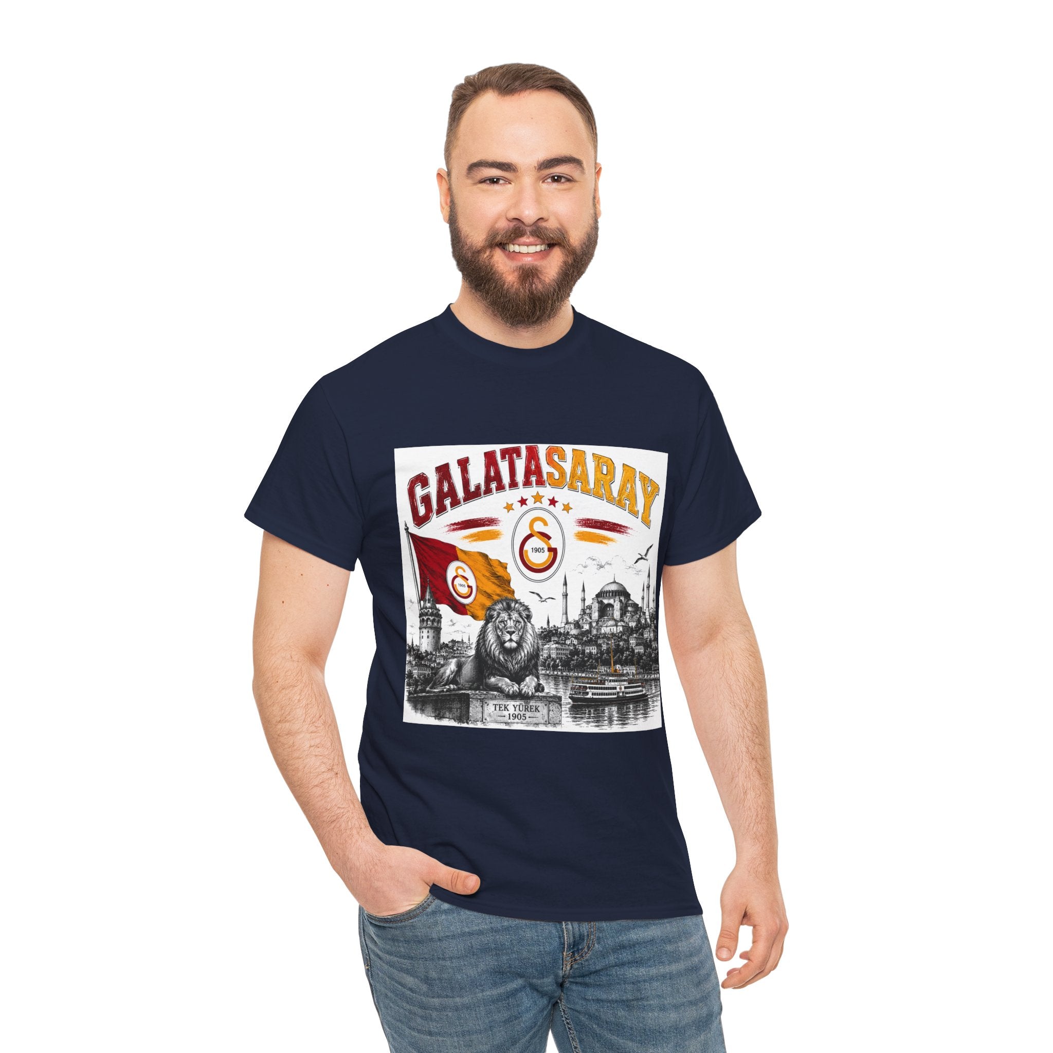 Galatasaray Istanbul Lion T-Shirt – Vintage Soccer Fan Tee