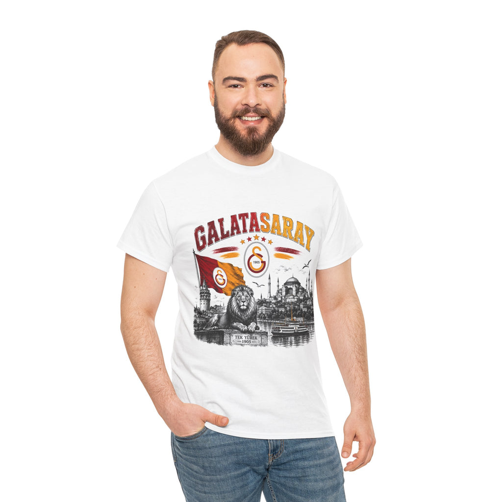 Galatasaray Istanbul Lion T-Shirt – Vintage Soccer Fan Tee