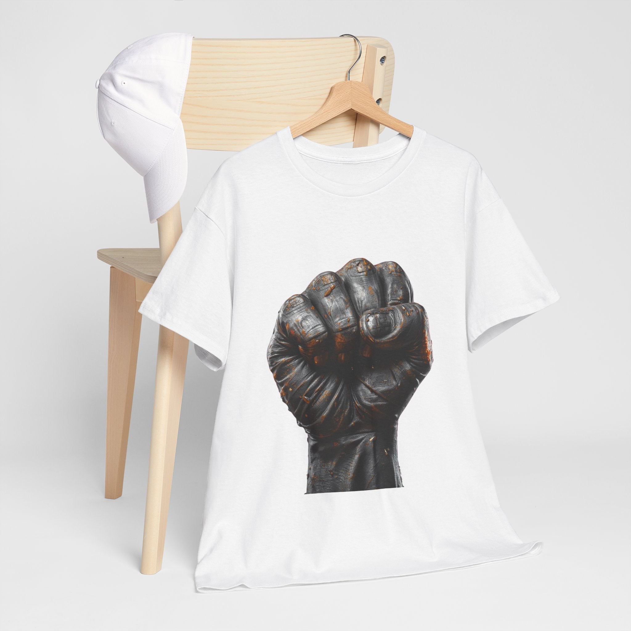 Raised Fist T-Shirt — Black Power Solidarity Tee