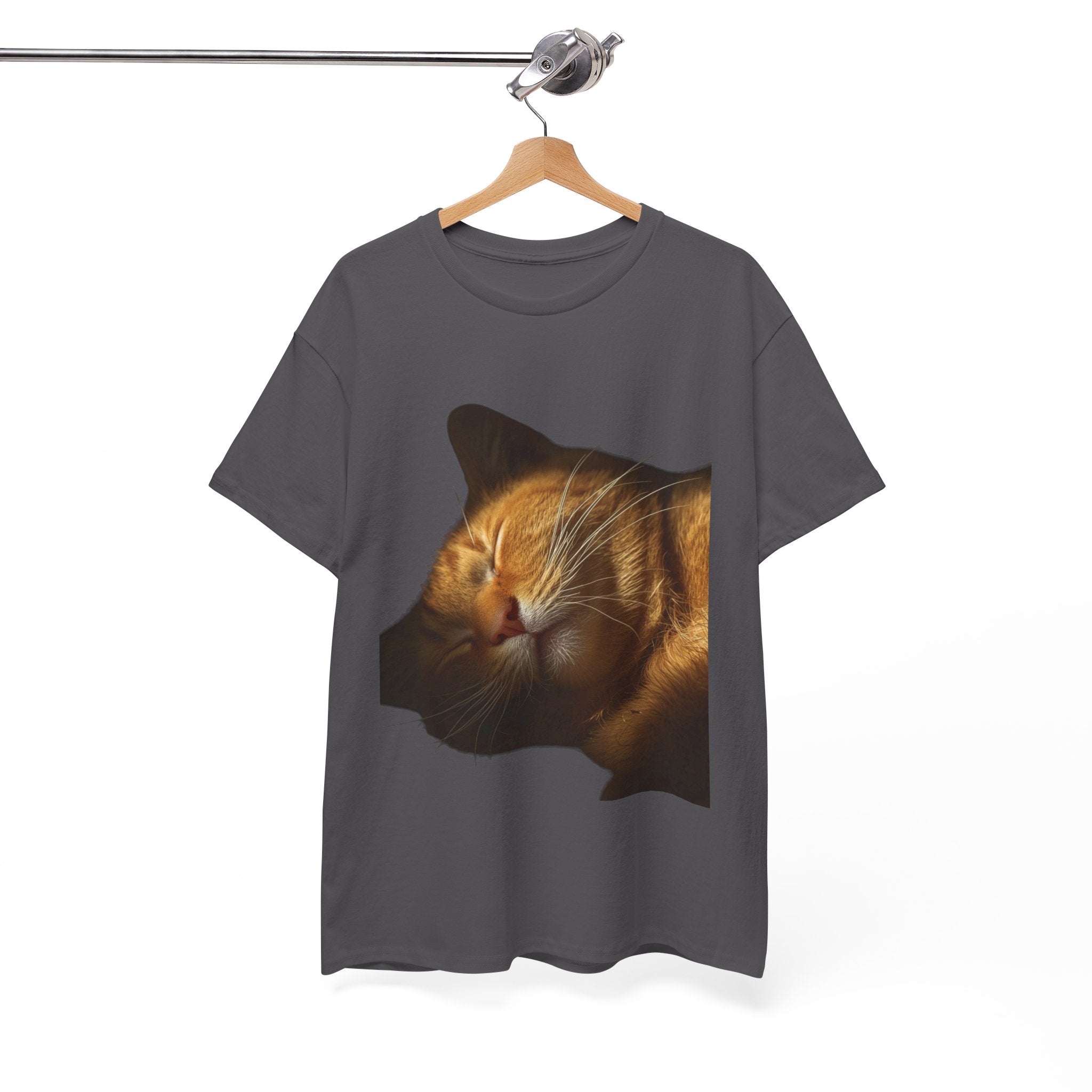 Sleeping Ginger Cat T-Shirt