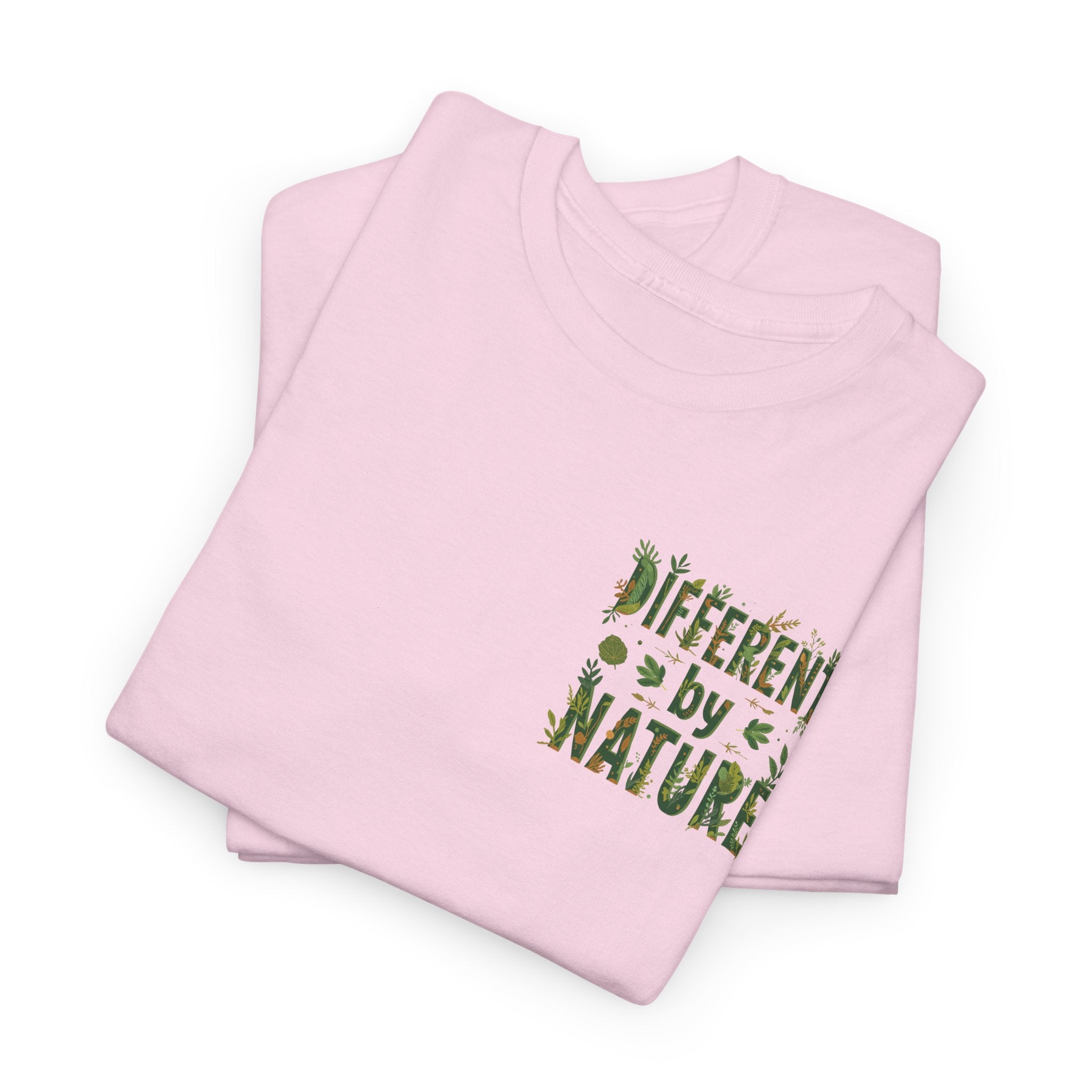 Different By Nature T-Shirt — Botanical Graphic Tee