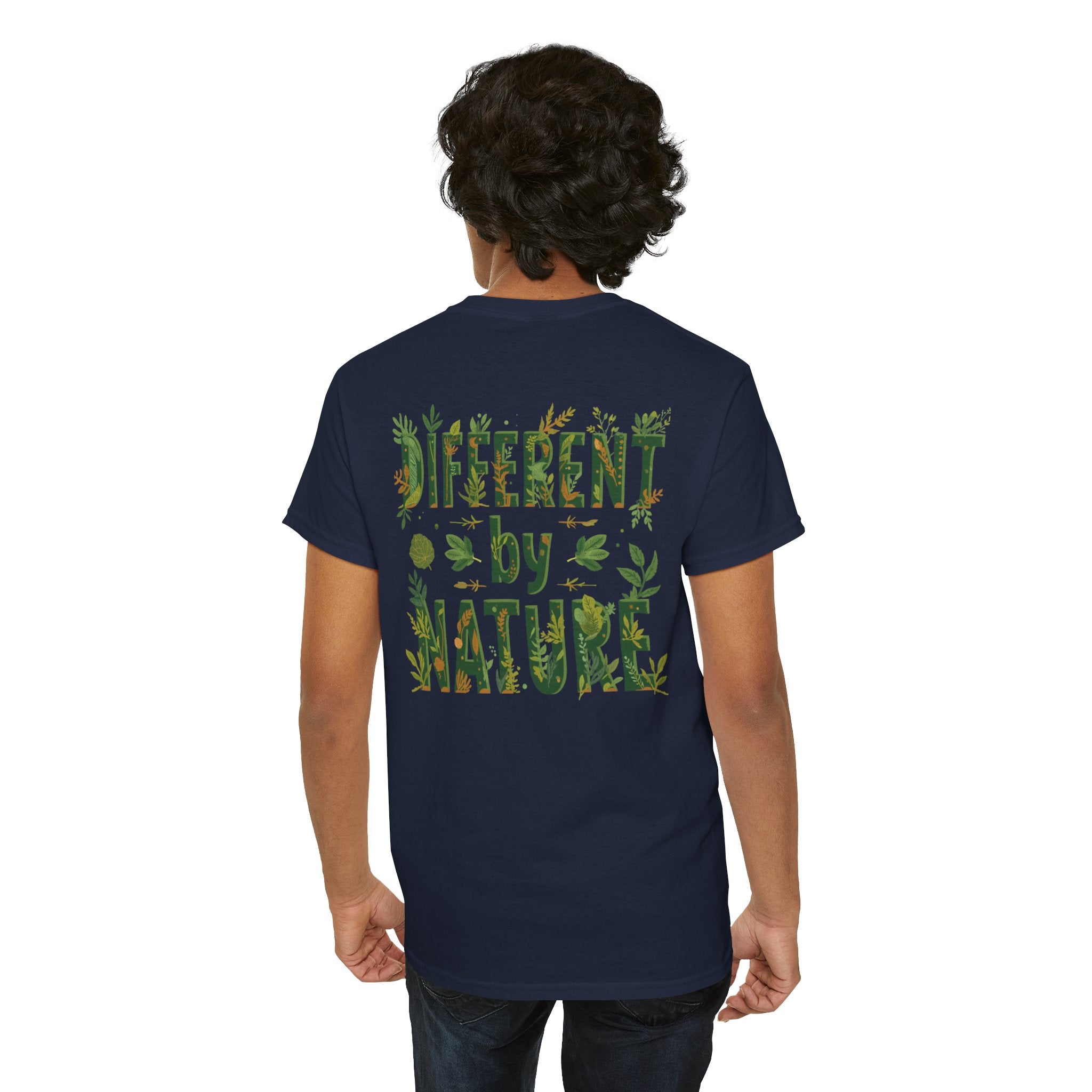 Different By Nature T-Shirt — Botanical Graphic Tee