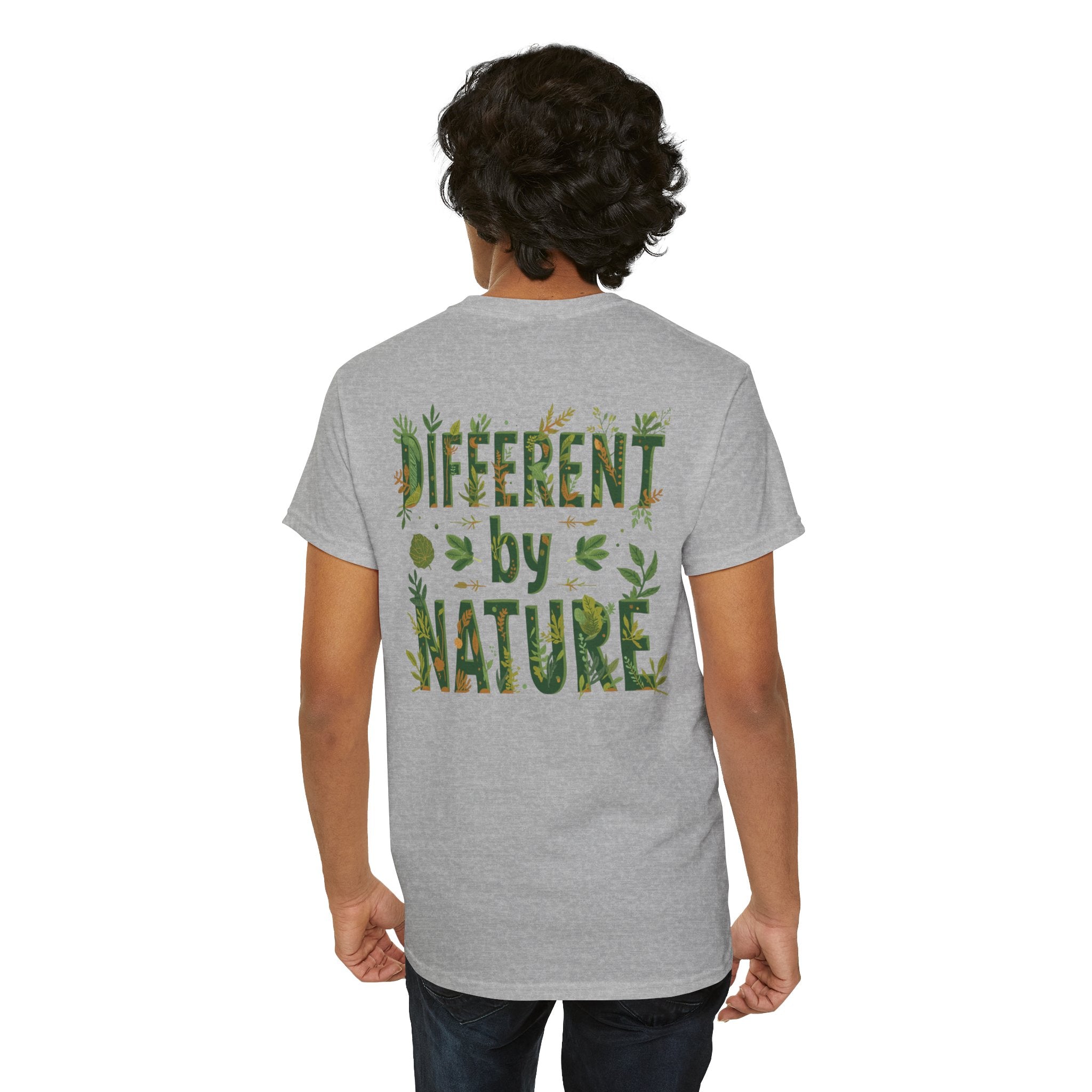 Different By Nature T-Shirt — Botanical Graphic Tee