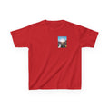 Kids Tee — Colorful Sunset Neighborhood Illustration