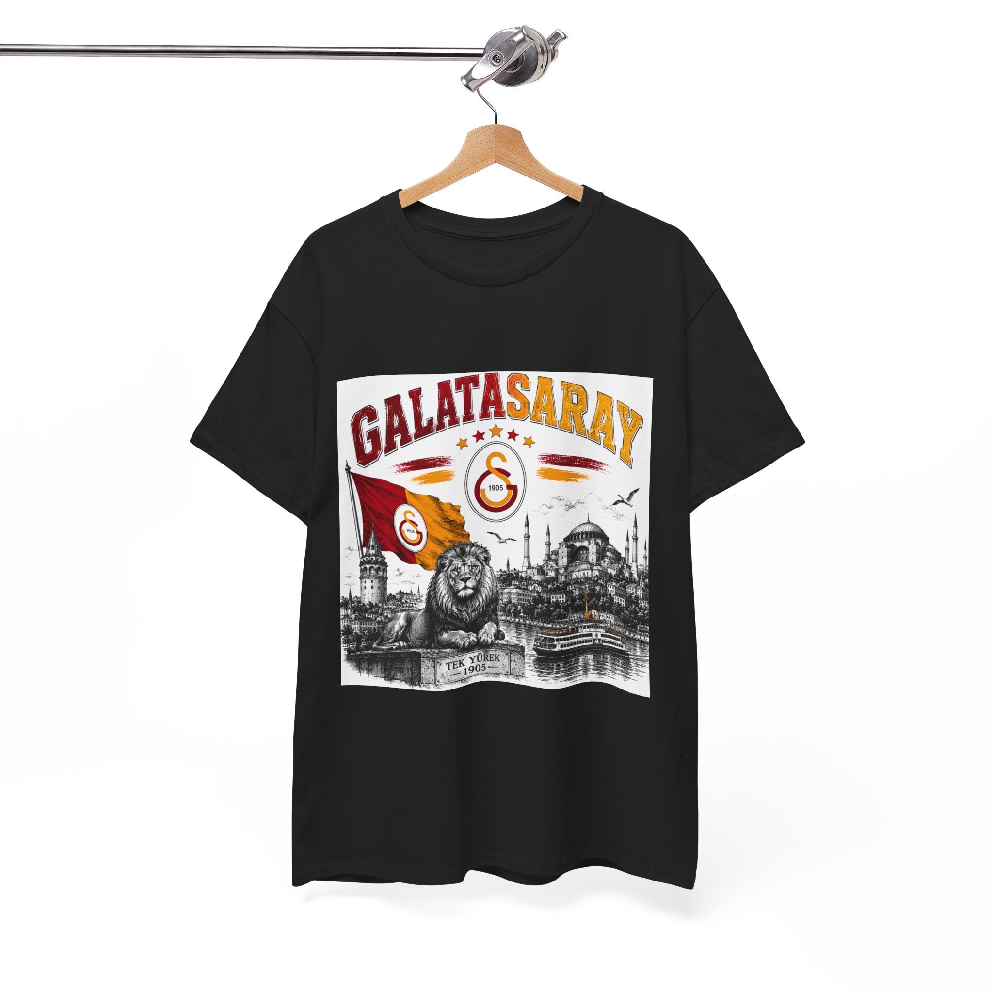 Galatasaray Istanbul Lion T-Shirt – Vintage Soccer Fan Tee
