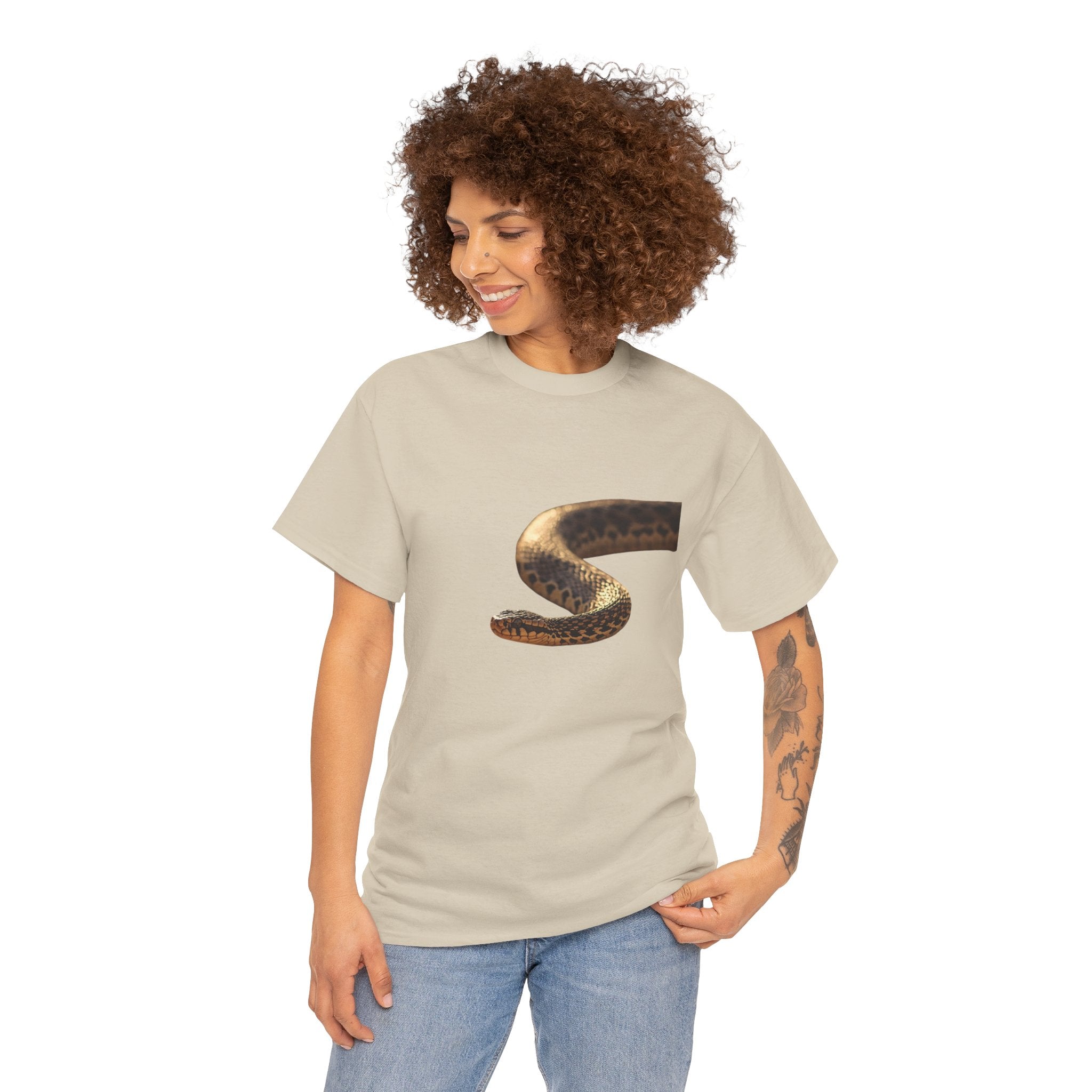 Snake S-Curve Graphic Tee