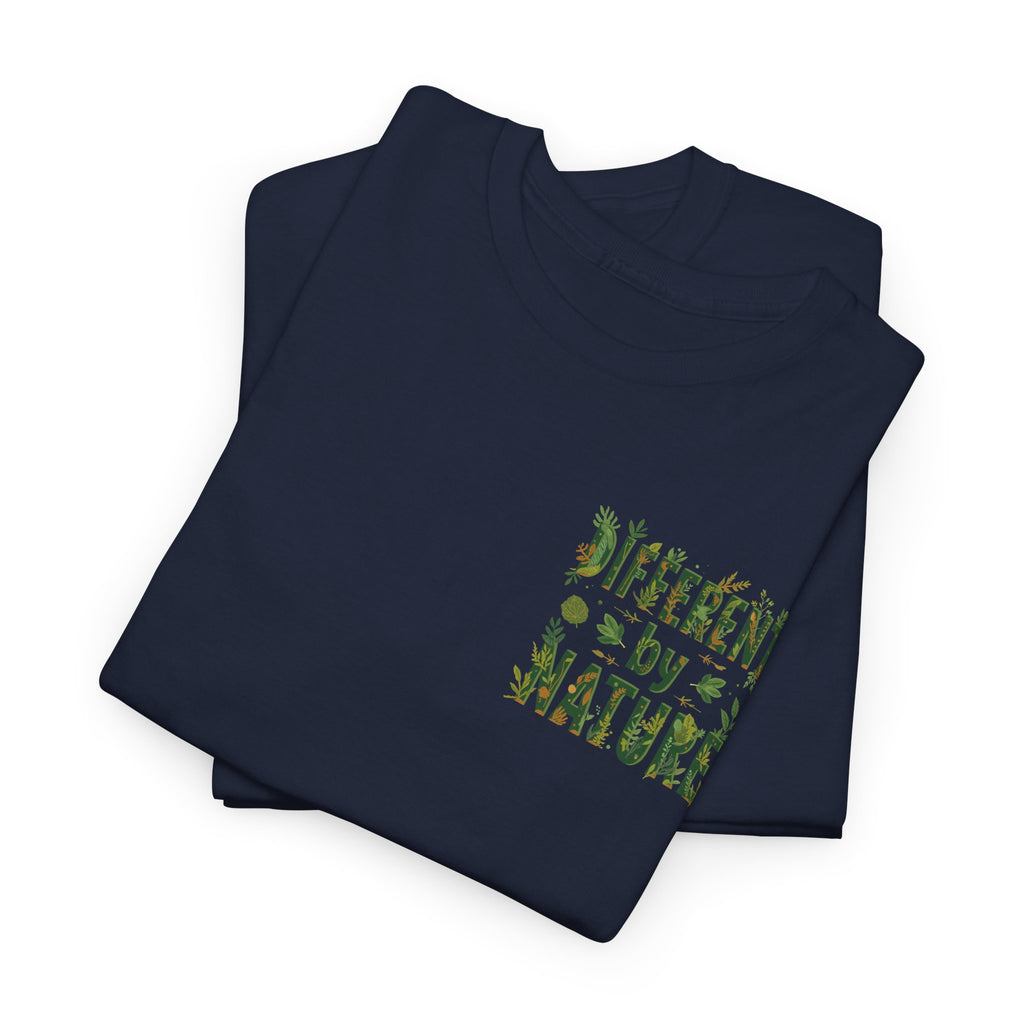 Different By Nature T-Shirt — Botanical Graphic Tee