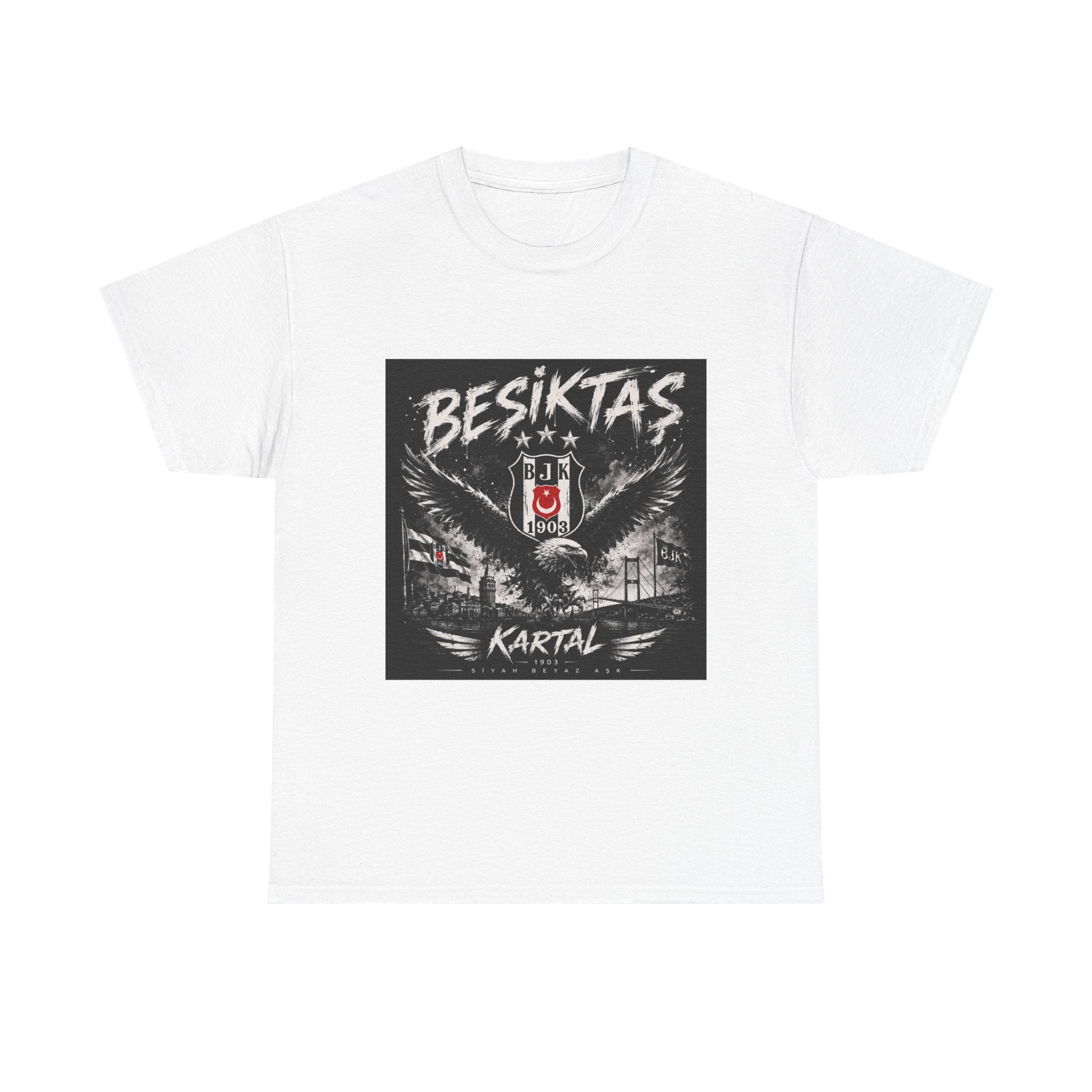 Beşiktaş Kartal T‑Shirt — Turkish Football Club Graphic Tee