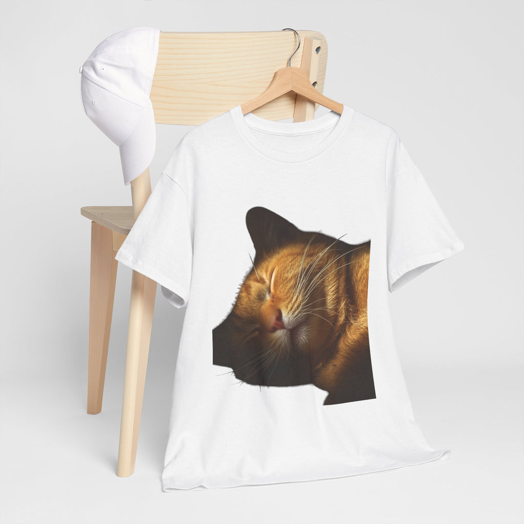 Sleeping Ginger Cat T-Shirt