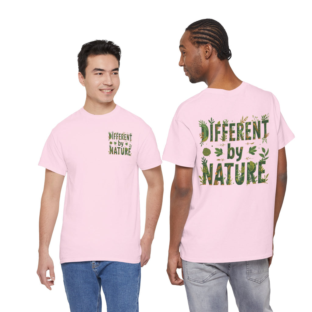 Different By Nature T-Shirt — Botanical Graphic Tee
