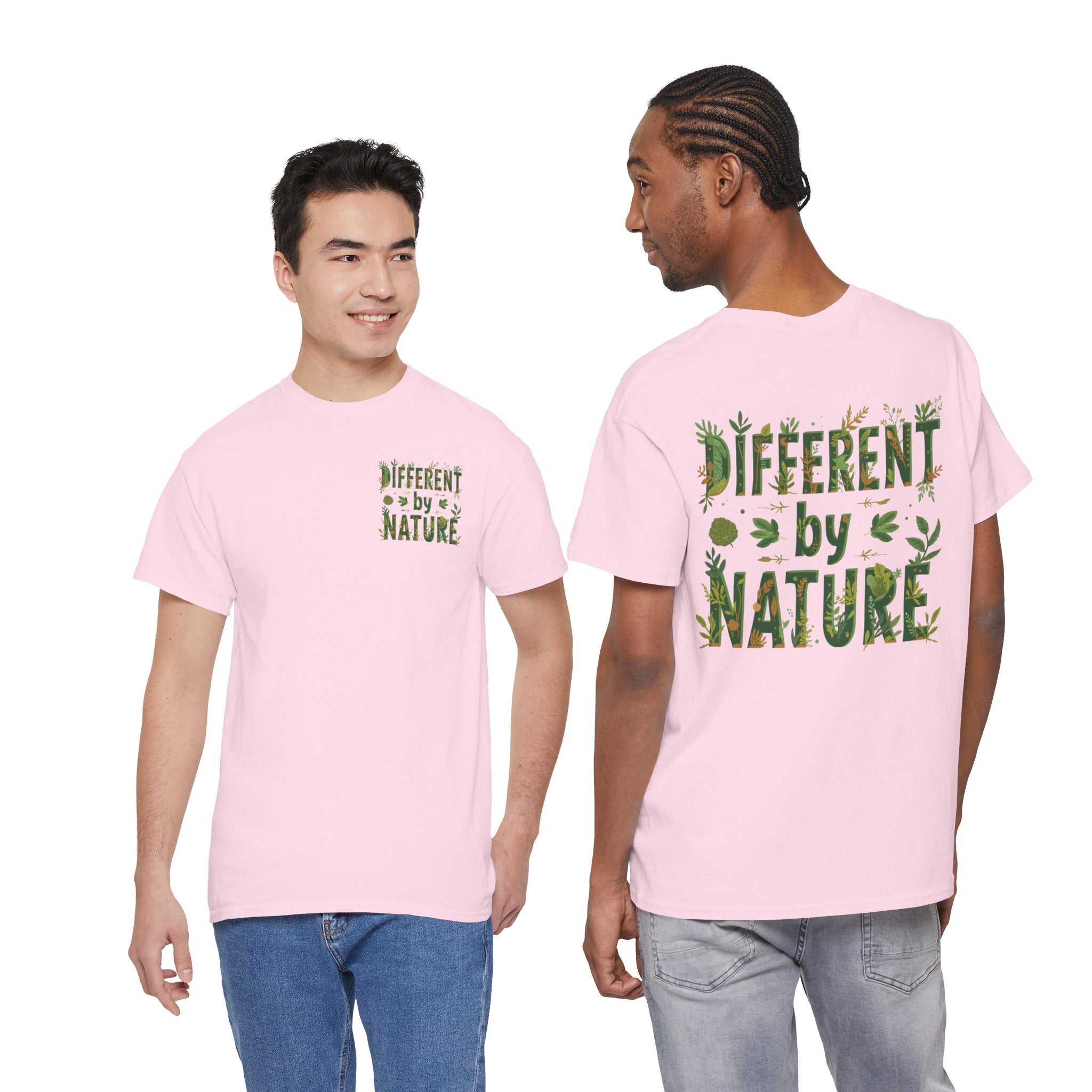 Different By Nature T-Shirt — Botanical Graphic Tee