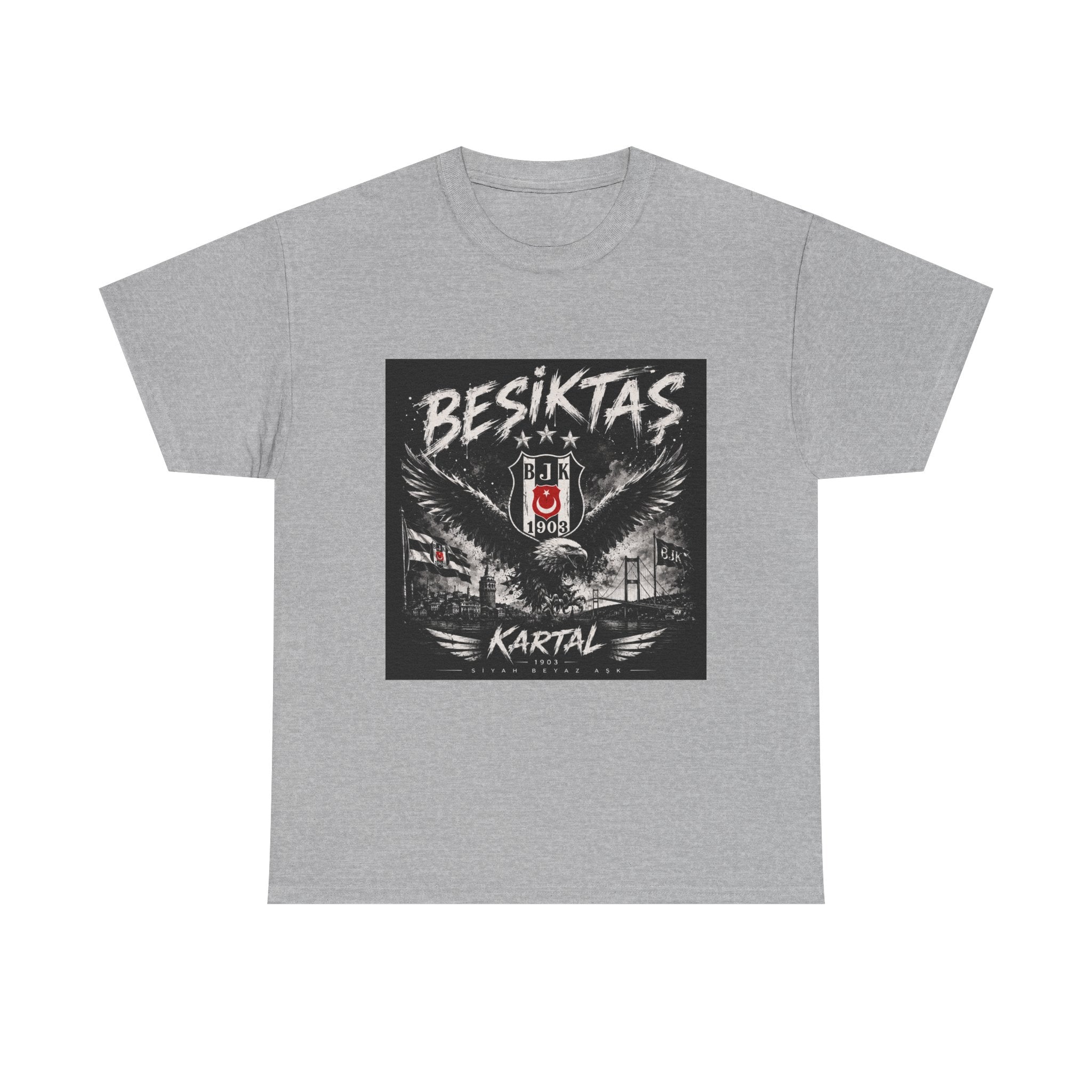 Beşiktaş Kartal T‑Shirt — Turkish Football Club Graphic Tee