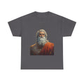 God Portrait T-Shirt — Classical Bearded Deity Art Tee