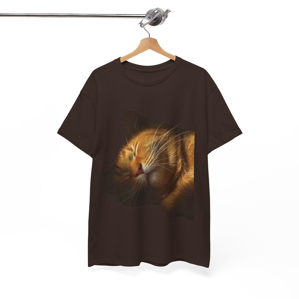 Sleeping Ginger Cat T-Shirt