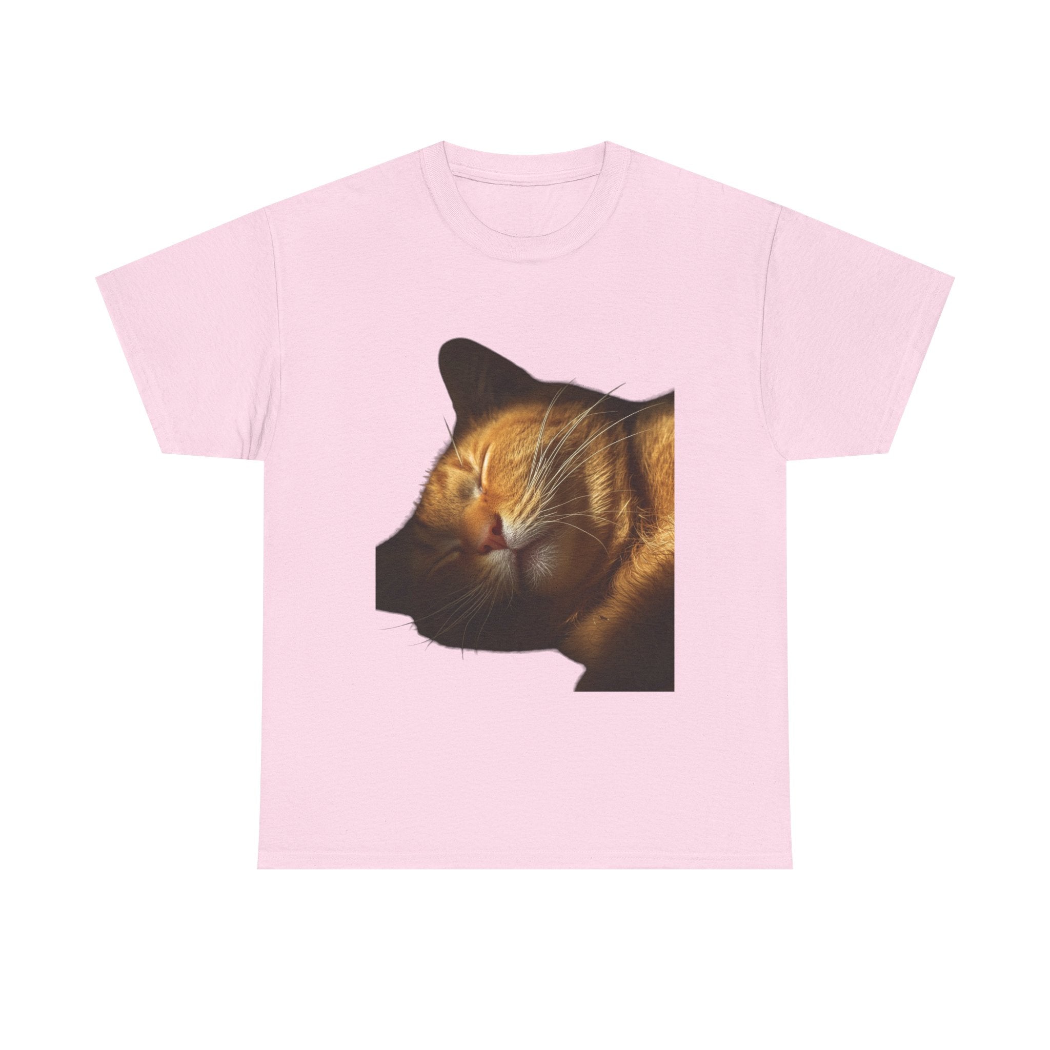 Sleeping Ginger Cat T-Shirt