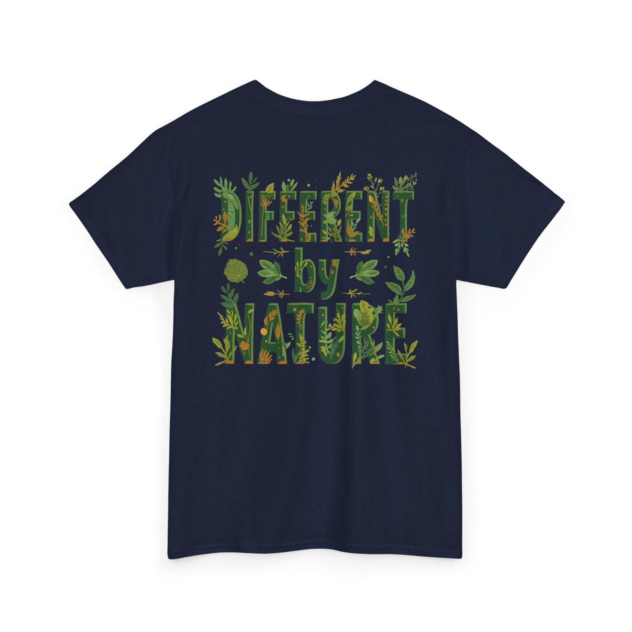 Different By Nature T-Shirt — Botanical Graphic Tee