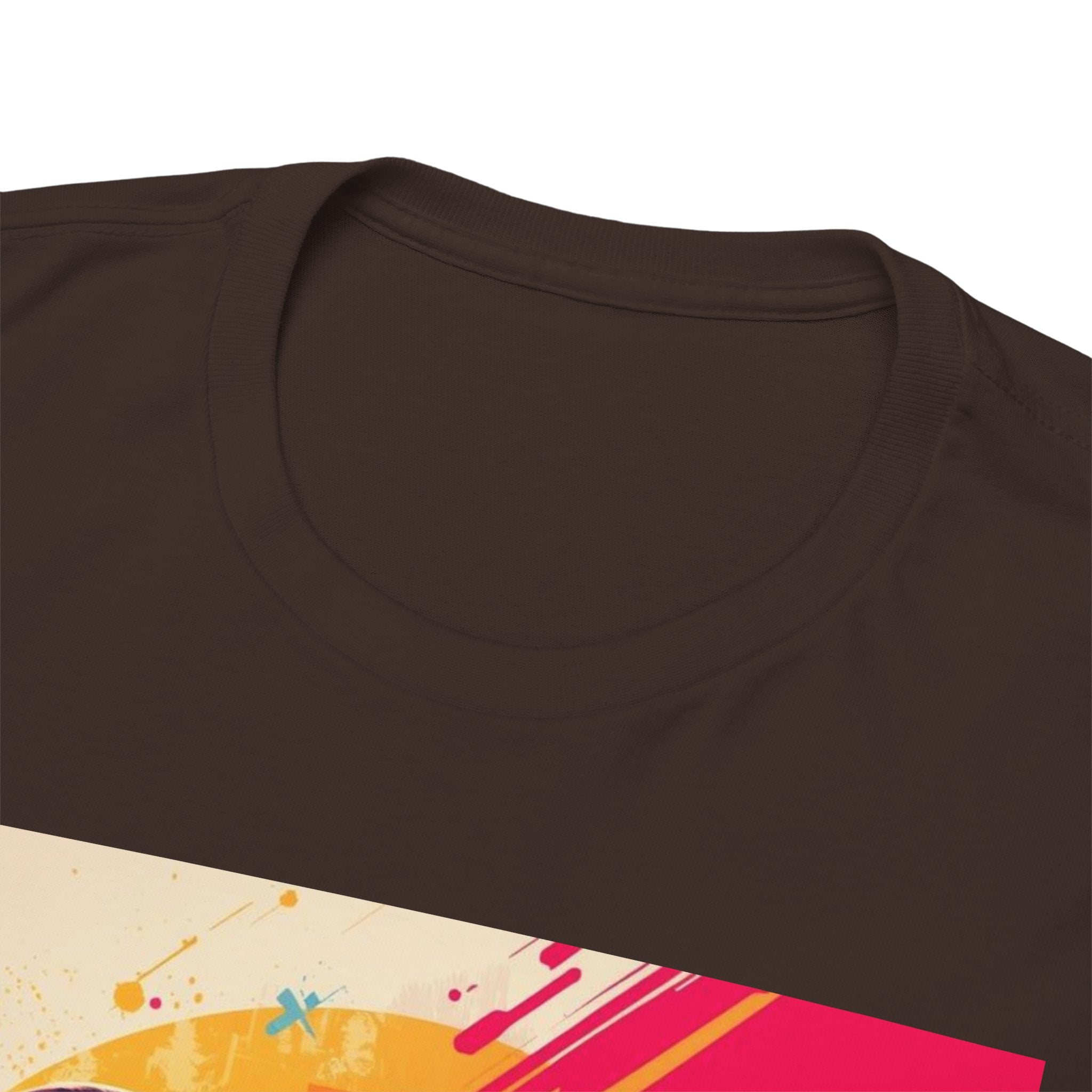 Pit Bull Pop Art T-Shirt — Colorful Abstract Dog Portrait Tee