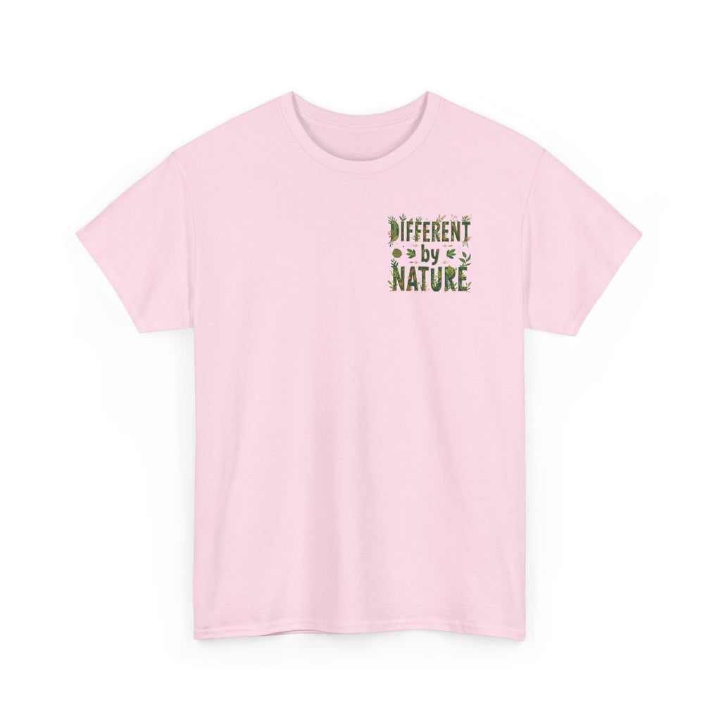 Different By Nature T-Shirt — Botanical Graphic Tee