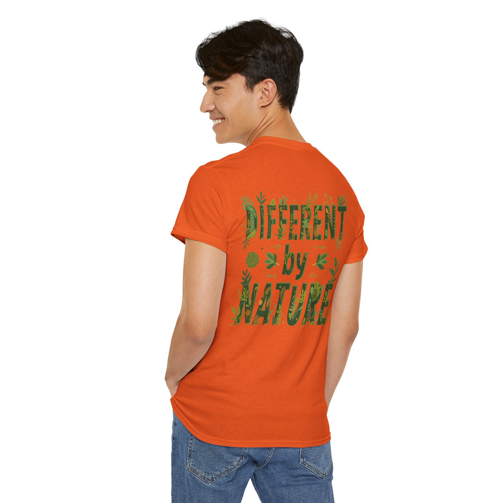 Different By Nature T-Shirt — Botanical Graphic Tee