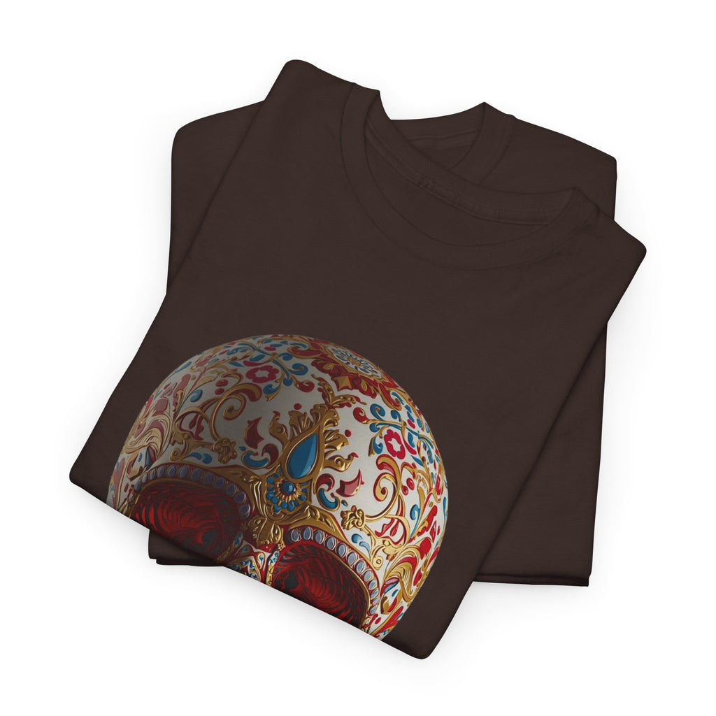 Sugar Skull T-Shirt — Day of the Dead Floral Skull Tee