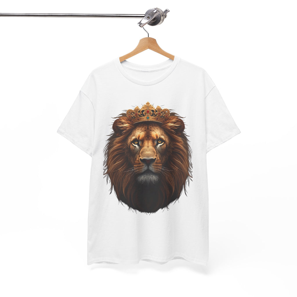 Lion King Crown T-Shirt — Regal Lion Face Graphic Tee