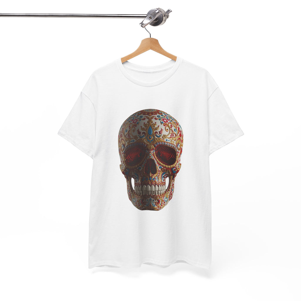 Sugar Skull T-Shirt — Day of the Dead Floral Skull Tee