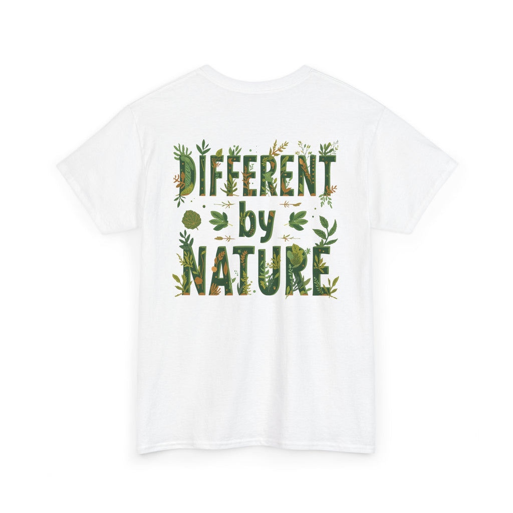 Different By Nature T-Shirt — Botanical Graphic Tee