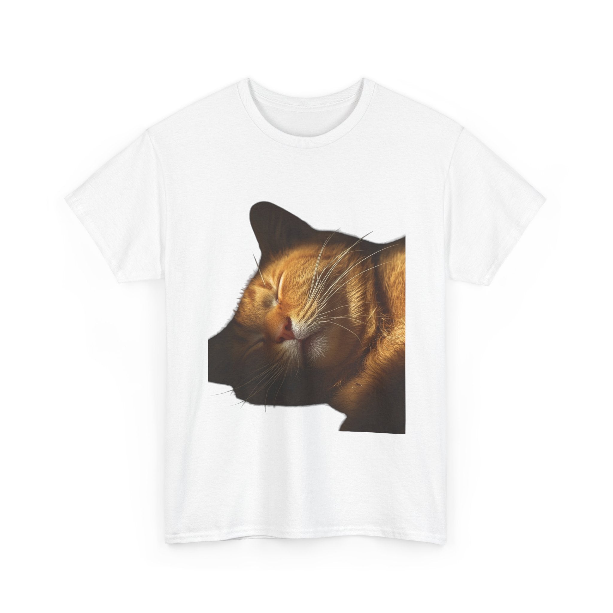 Sleeping Ginger Cat T-Shirt