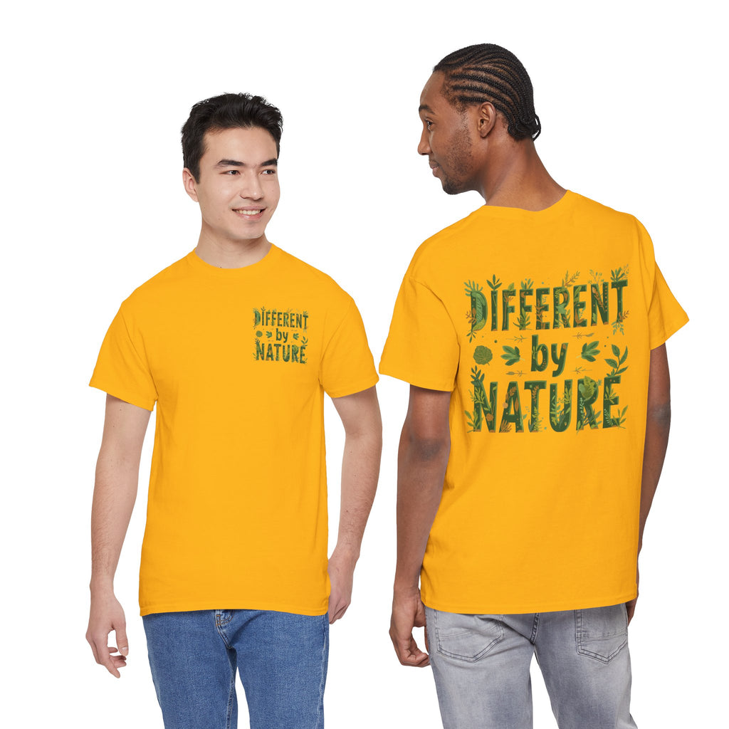 Different By Nature T-Shirt — Botanical Graphic Tee