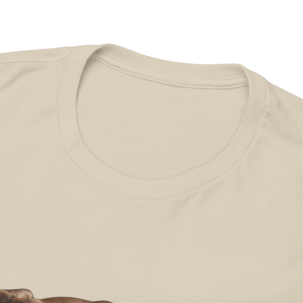 Pit Bull Portrait T-Shirt — Realistic Dog Face Tee for Dog Lovers