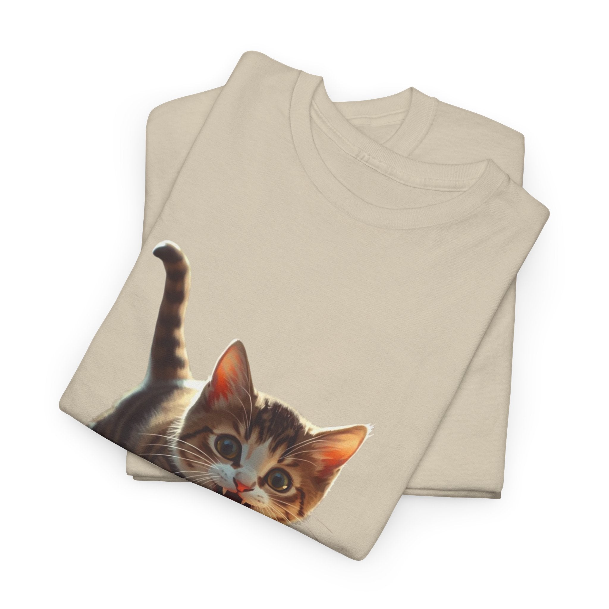 Kitten Graphic Tee — Cute Running Cat T-Shirt for Cat Lovers