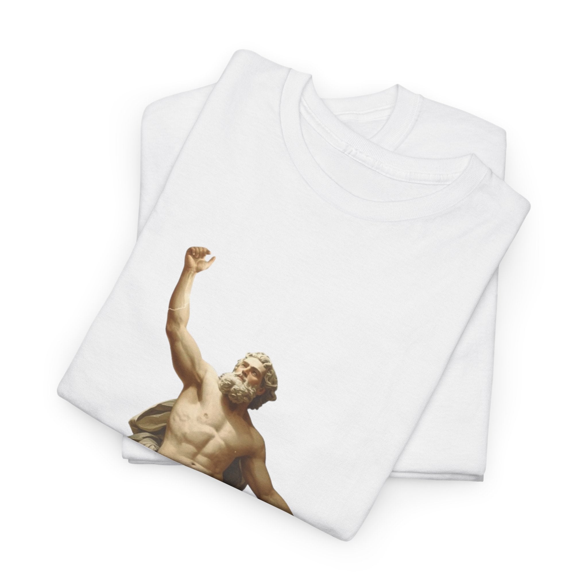 Classical Sculpture Tee — Renaissance Figure Art Print T-Shirt