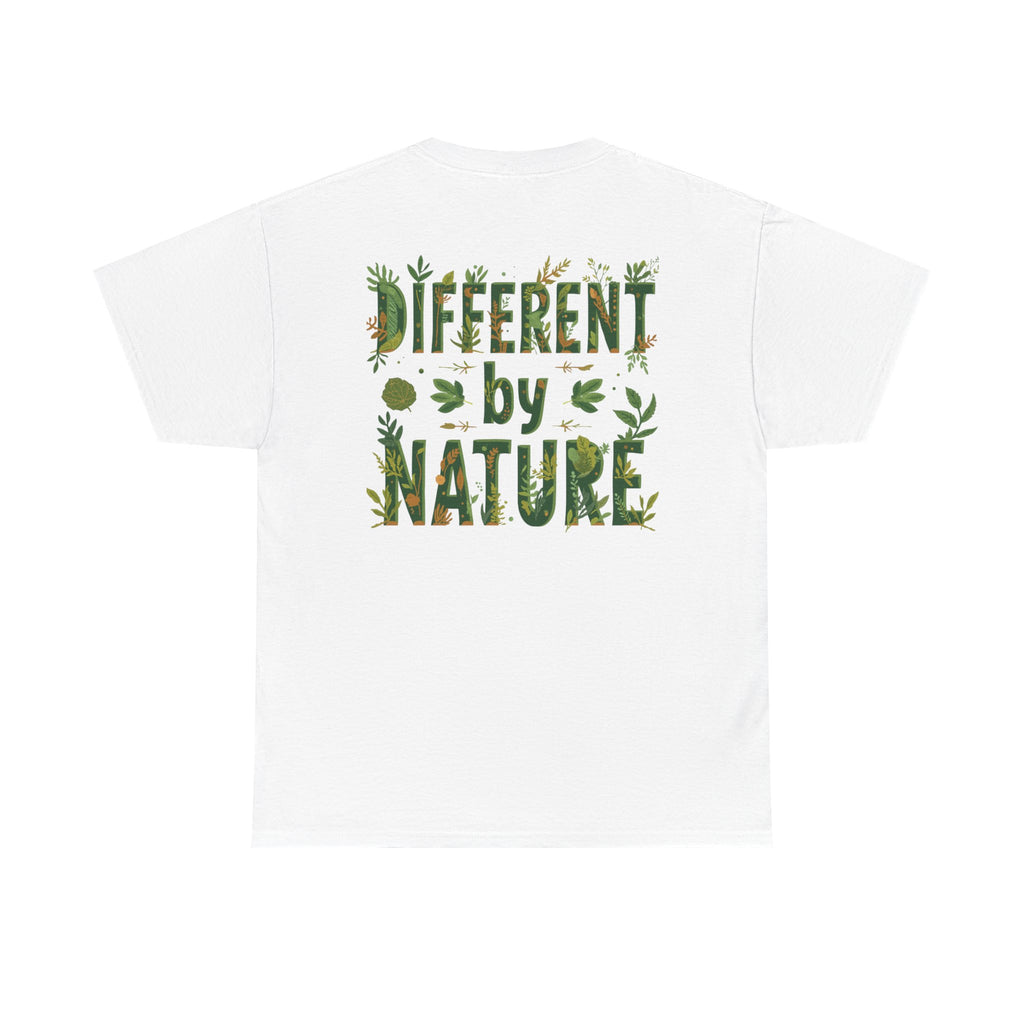 Different By Nature T-Shirt — Botanical Graphic Tee