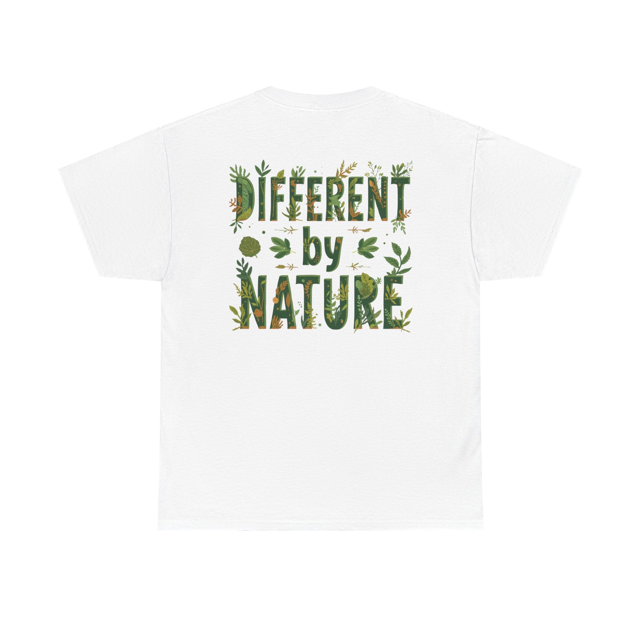 Different By Nature T-Shirt — Botanical Graphic Tee