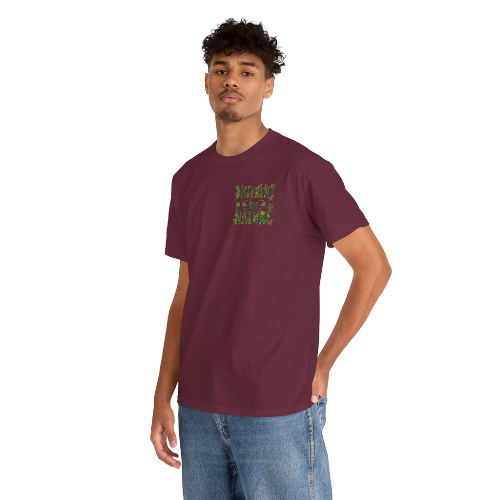 Different By Nature T-Shirt — Botanical Graphic Tee