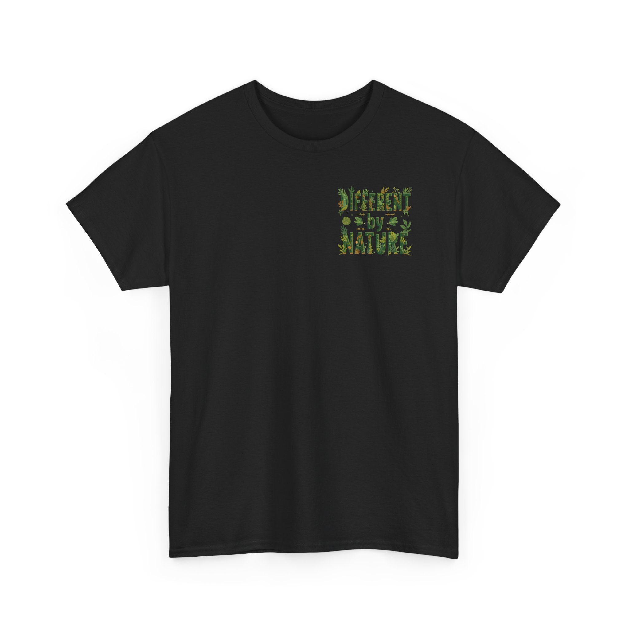 Different By Nature T-Shirt — Botanical Graphic Tee