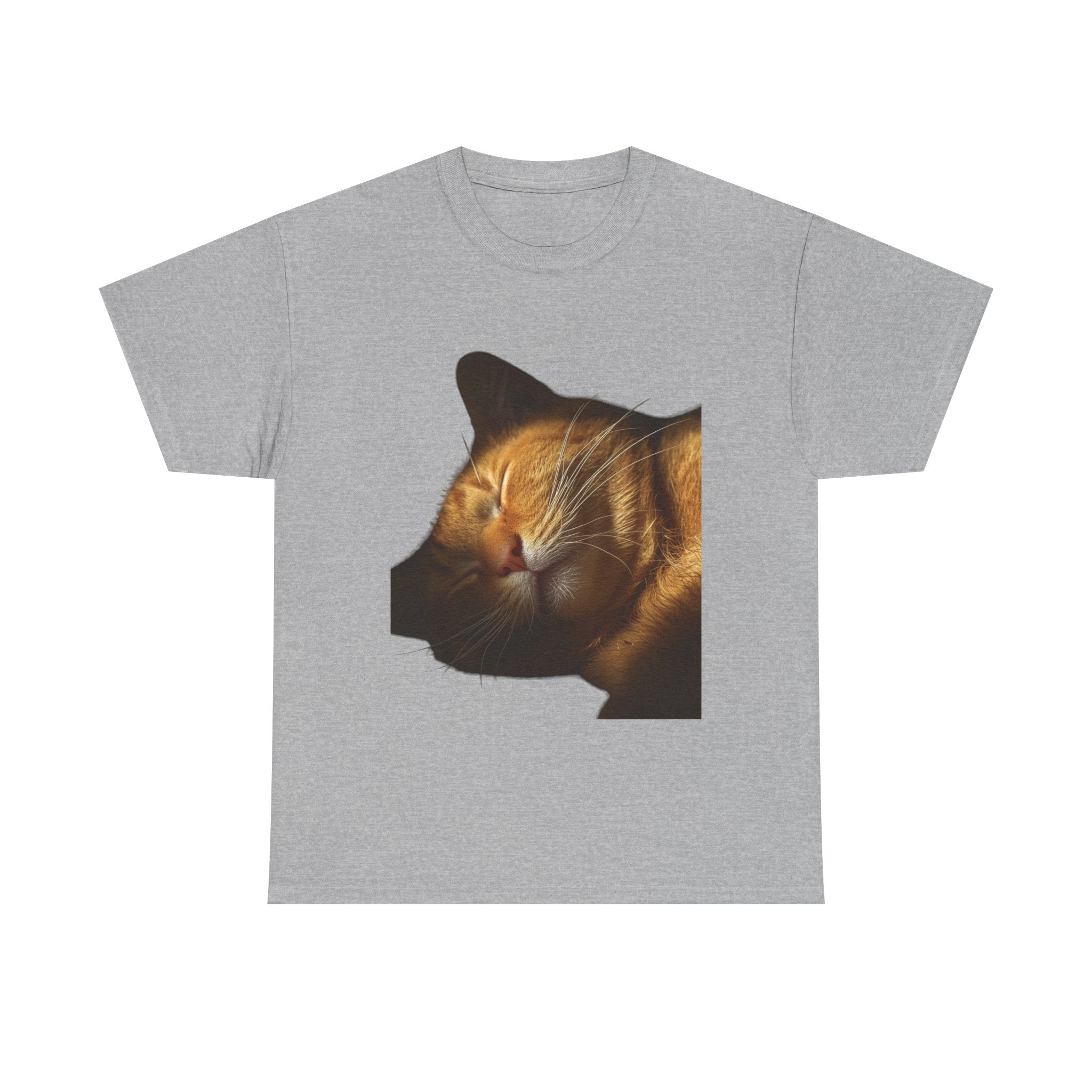 Sleeping Ginger Cat T-Shirt