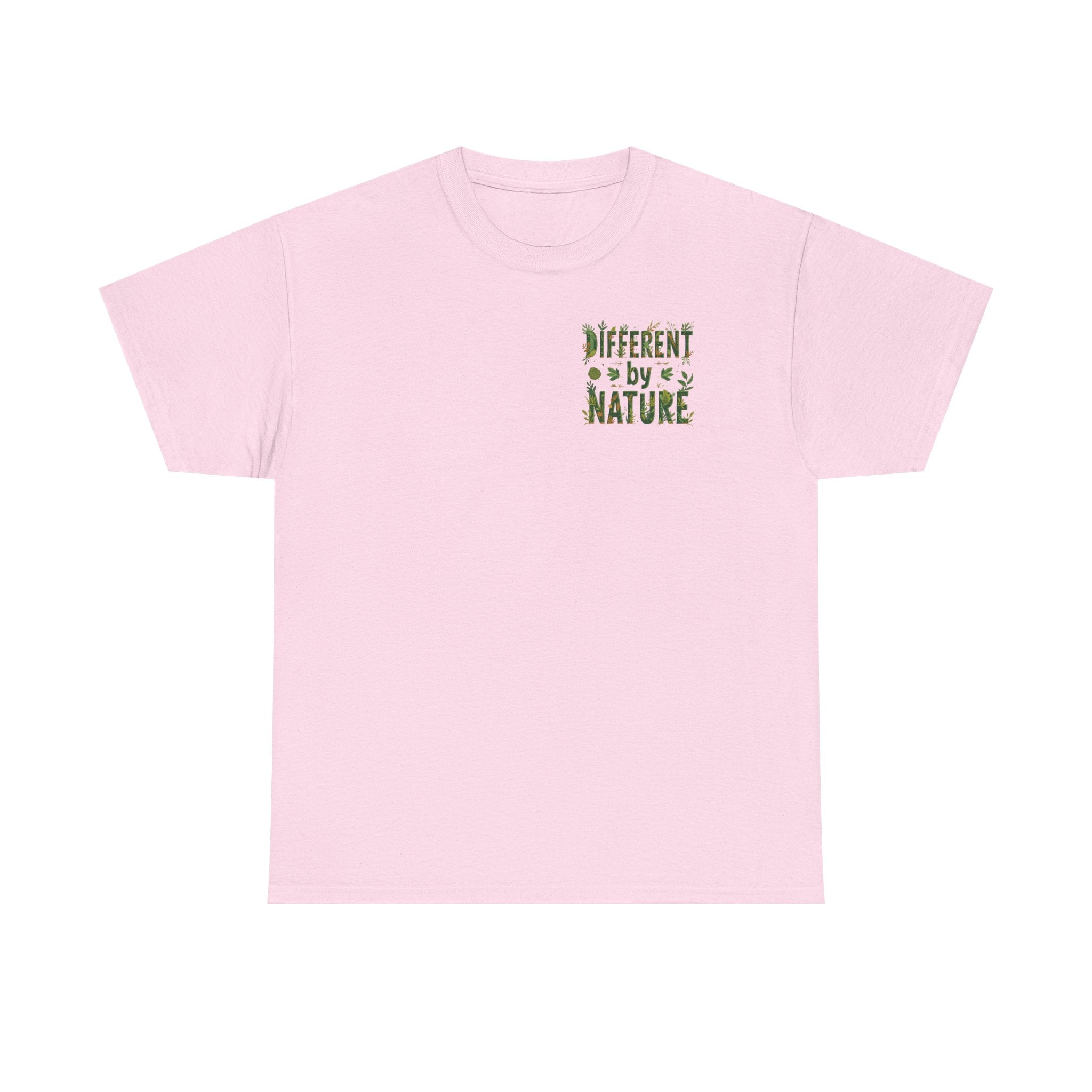 Different By Nature T-Shirt — Botanical Graphic Tee