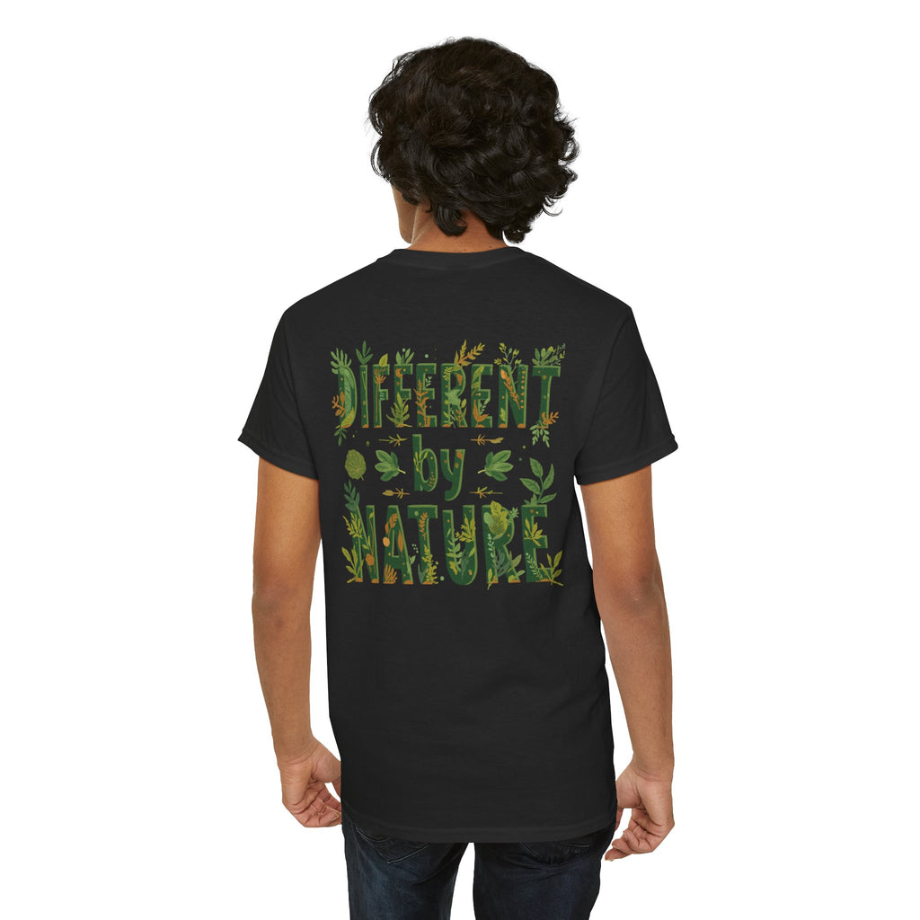 Different By Nature T-Shirt — Botanical Graphic Tee
